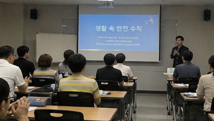 안전교육 현장